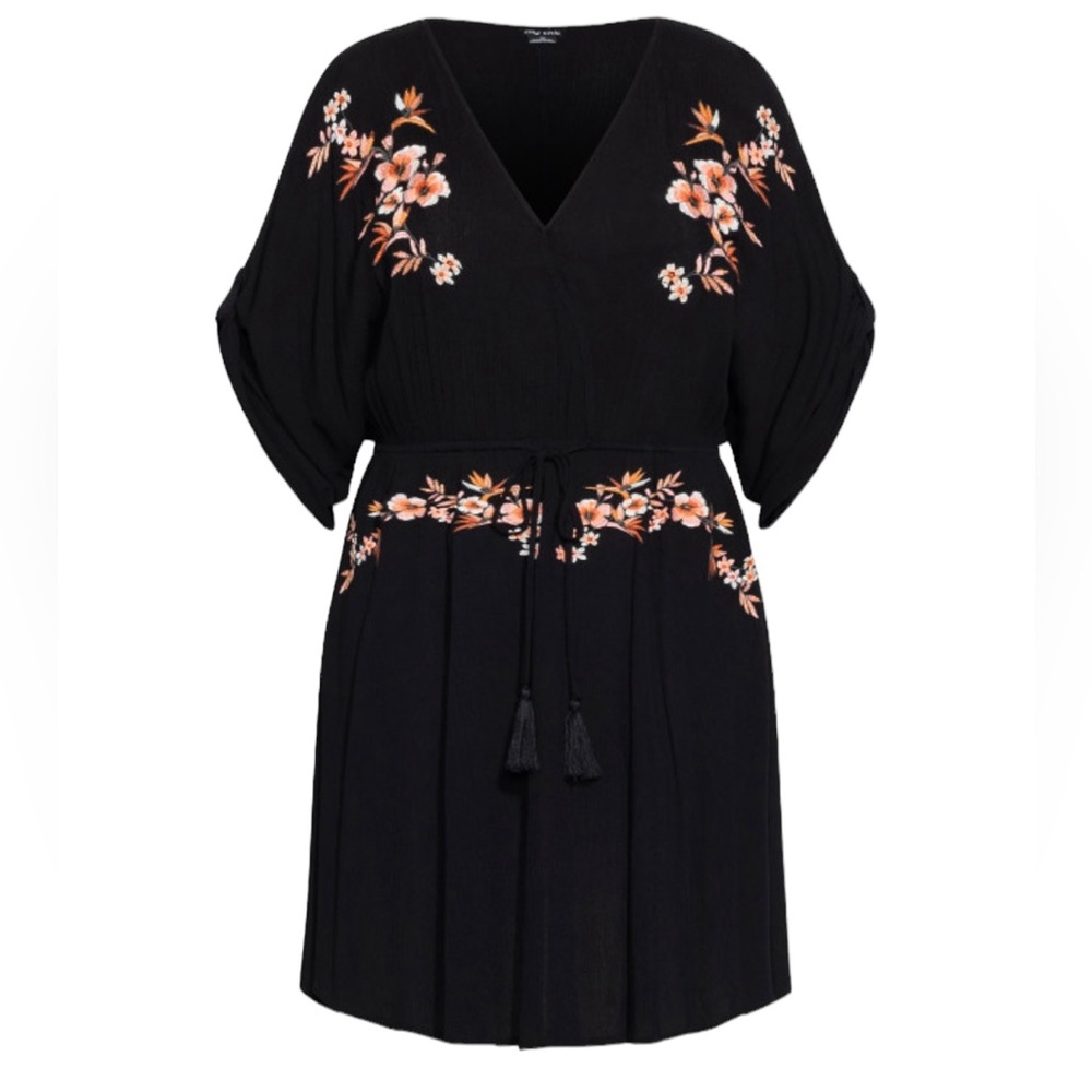 City Chic Seville Tunic Size 18 - Picture 4 of 8